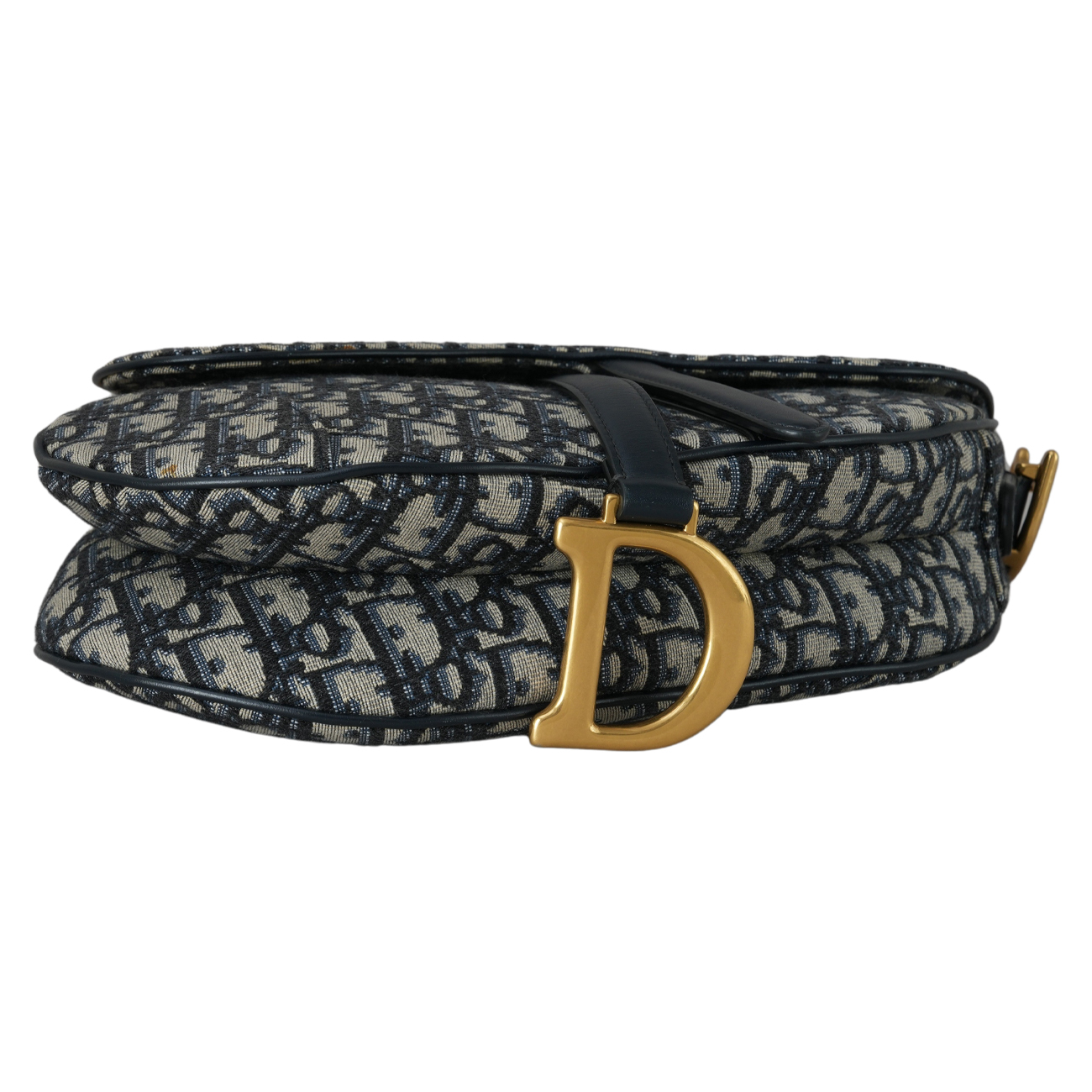 CHRISTIAN DIOR(USED)크리스찬디올 오블리크 새들백 미듐